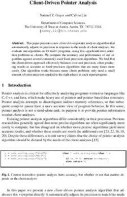 Client-Driven Pointer Analysis