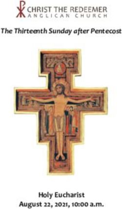 The Thirteenth Sunday after Pentecost - Holy Eucharist August 22, 2021, 10:00 a.m.