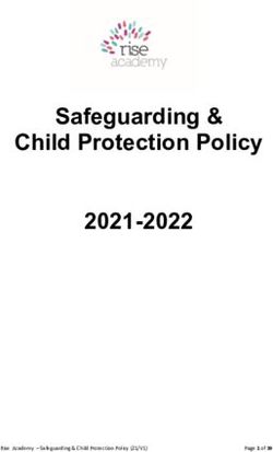 Safeguarding & Child Protection Policy 2021-2022 - Rise Academy ...