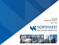 Q4 2018 INVESTOR UPDATE - March 7, 2019 - NorthWest Healthcare Properties
