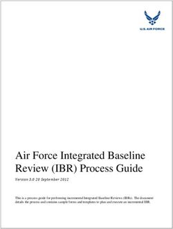 Air Force Integrated Baseline Review (IBR) Process Guide