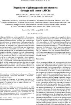 Regulation of gliomagenesis and stemness through acid sensor ASIC1a