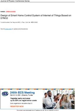 Design of Smart Home Control System of Internet of Things Based on - STM32