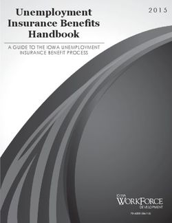 Unemployment Insurance Benefits Handbook - A GUIDE TO THE IOWA UNEMPLOYMENT INSURANCE BENEFIT PROCESS
