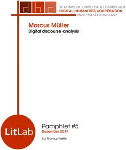 Marcus Müller Digital discourse analysis - Pamphlet #5 - Digital Humanities Cooperation