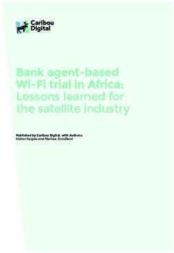 Bank agent-based Wi-Fi trial in Africa: Lessons learned for the satellite industry