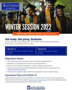 WINTER SESSION 2022 - Registration and Records