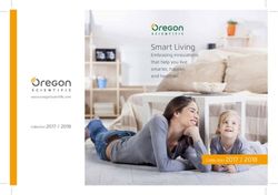 Smart Living Embracing innovations that help you live smarter, happier, and healthier - Oregon Scientific