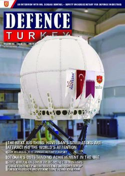 THE NEXT BIG THING: HAVELSAN'S SIMULATORS ARE ATTRACTING THE WORLD'S ATTENTION