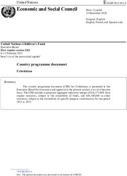 Economic and Social Council - United Nations - Unicef