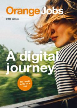 A digital journey - 2023 edition - The Guide to My First J o b - Orange