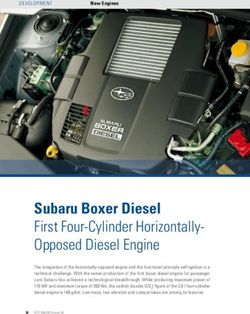 Subaru Boxer Diesel First Four-Cylinder Horizontally-Opposed Diesel Engine