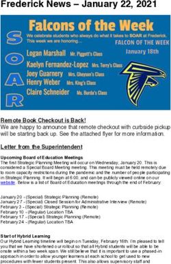 Frederick News - January 22, 2021 - Remote Book Checkout is Back! - CCSD 46