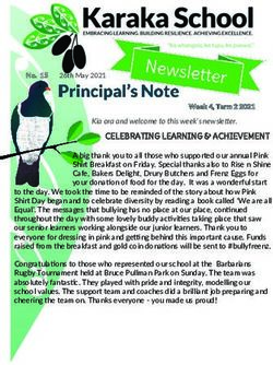 CELEBRATING LEARNING & ACHIEVEMENT - Karaka School