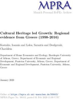 Cultural Heritage led Growth: Regional evidence from Greece (1998-2016)