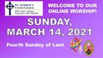 UPCOMING SUNDAY ONLINE & IN-PERSON SERVICES - St. Andrew's United Church