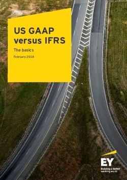 US GAAP versus IFRS The basics - February 2018 - EY