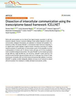 Dissection of intercellular communication using the transcriptome-based framework ICELLNET - Nature