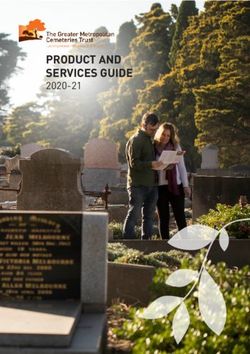 PRODUCT AND SERVICES GUIDE 2020-21 - HACO