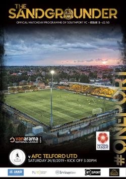 V AFC TELFORD UTD SATURDAY 24/8/2019 KICK OFF 3.00PM - OFFICAL MATCHDAY PROGRAMME OF SOUTHPORT FC ISSUE 3 £2.50 - Southport FC Former ...