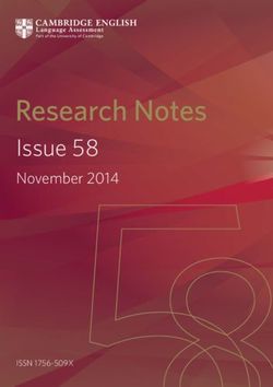 Research Notes Issue 58 November 2014 - ISSN 1756-509X