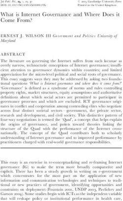 What is Internet Governance and Where Does it Come From?