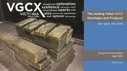 Corporate Presentation April 2021 - Victoria Gold Corp.