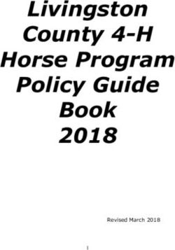 Livingston County 4-H Horse Program Policy Guide Book 2018 - Cornell Cooperative ...