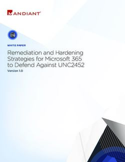 Remediation and Hardening Strategies for Microsoft 365 to Defend Against UNC2452 - Version 1.0