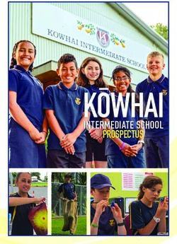 KOWHAI INTERMEDIATE SCHOOL PROSPECTUS