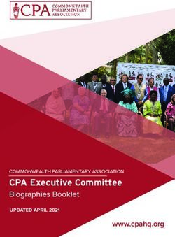 CPA Executive Committee - Biographies Booklet www.cpahq.org - Commonwealth Parliamentary ...