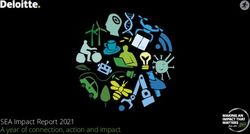 SEA Impact Report 2021 A year of connection, action and impact