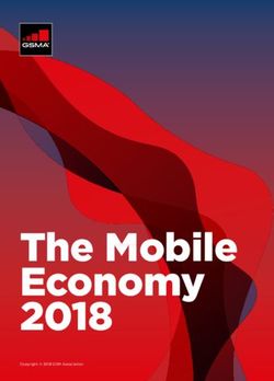 The Mobile Economy 2018 - GSMA