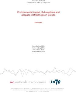 Environmental impact of disruptions and airspace inefficiencies in Europe