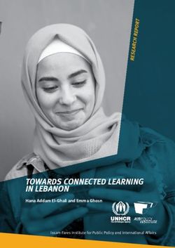 TOWARDS CONNECTED LEARNING IN LEBANON - Hana Addam El-Ghali and Emma Ghosn Issam Fares Institute for Public Policy and International Affairs ...