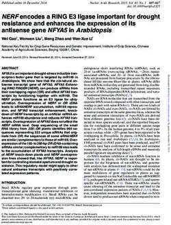 NERFencodes a RING E3 ligase important for drought resistance and enhances the expression of its antisense gene NFYA5in Arabidopsis