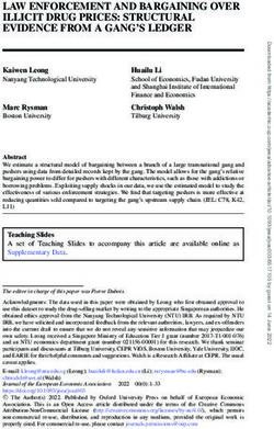LAW ENFORCEMENT AND BARGAINING OVER ILLICIT DRUG PRICES: STRUCTURAL EVIDENCE FROM A GANG'S LEDGER