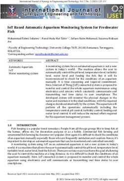 IOT BASED AUTOMATIC AQUARIUM MONITORING SYSTEM FOR FRESHWATER FISH