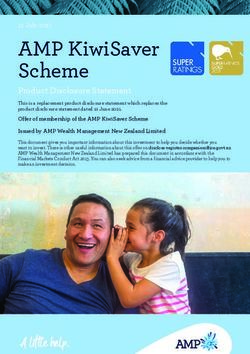 AMP KiwiSaver Scheme Product Disclosure Statement - Sorted Smart Investor