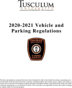 2020-2021 Vehicle and Parking Regulations - Tusculum ...