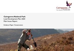 Cairngorms National Park Local Development Plan 2020 Main Issues Report - Evidence Paper: Conservation