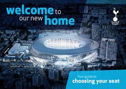 Welcome home - Tottenham Hotspur
