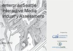 EnterpriseSeattle Interactive Media Industry Assessment - May 2012 Prepared by Commissioned by