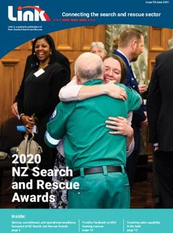 2020 NZ Search and Rescue Awards - NZSAR