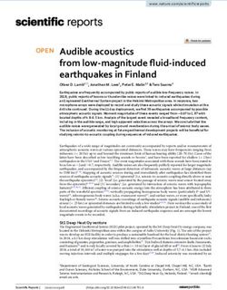 Audible acoustics from low magnitude fluid induced earthquakes in Finland - Nature