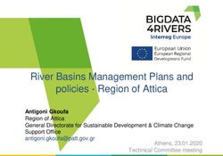 River Basins Management Plans and policies - Region of Attica - Antigoni Gkoufa Region of Attica General Directorate for Sustainable Development & ...