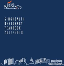 SINGHEALTH RESIDENCY YEARBOOK 2017/2018