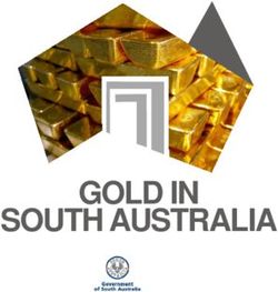 GOLD IN SOUTH AUSTRALIA - Australia Minerals