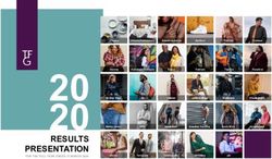 20 20RESULTS PRESENTATION - TFG Limited