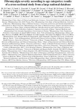 Fibromyalgia severity according to age categories: results of a cross-sectional study from a large national database - Clinical ...
